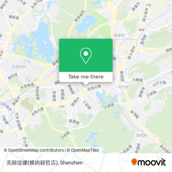 克丽缇娜(横岗丽哲店) map