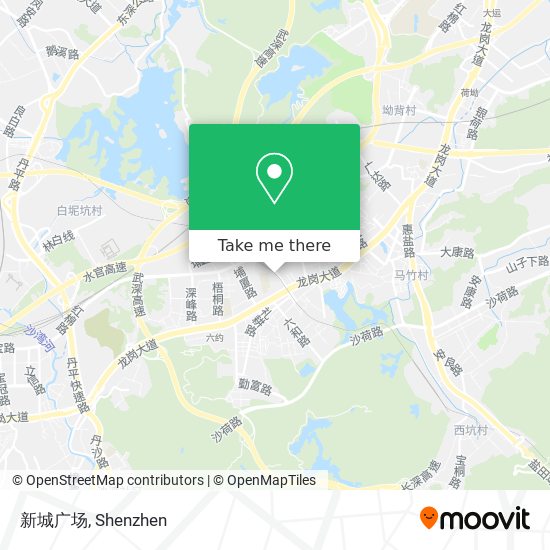新城广场 map