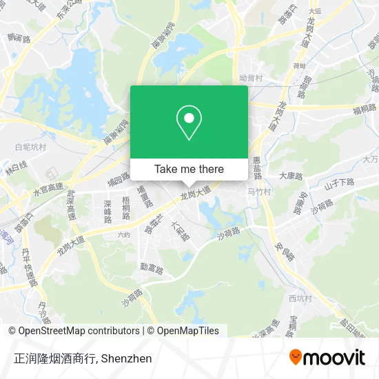 正润隆烟酒商行 map