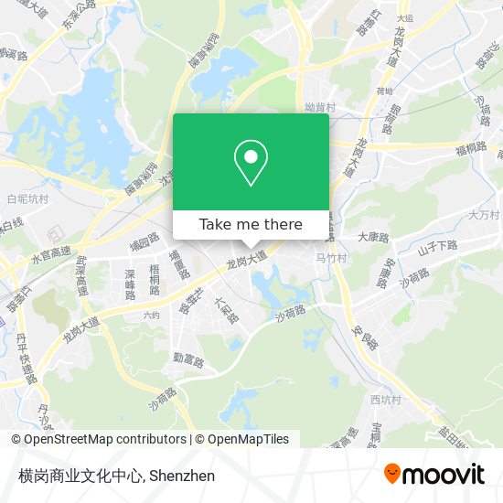 横岗商业文化中心 map