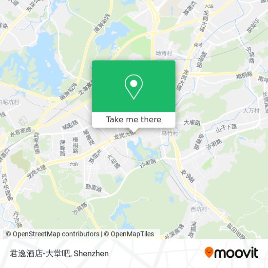 君逸酒店-大堂吧 map
