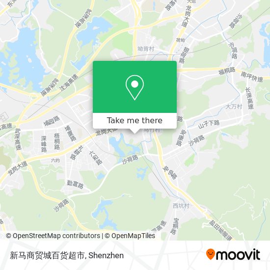 新马商贸城百货超市 map