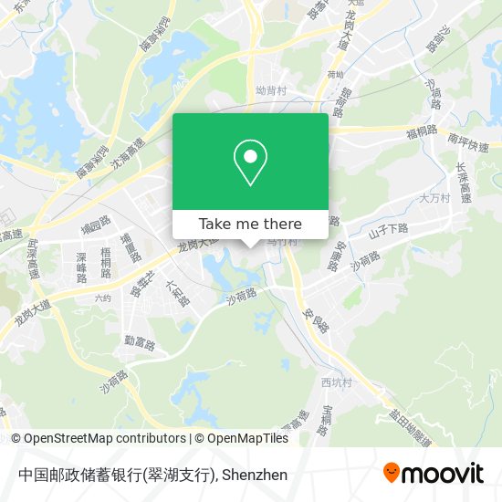 中国邮政储蓄银行(翠湖支行) map