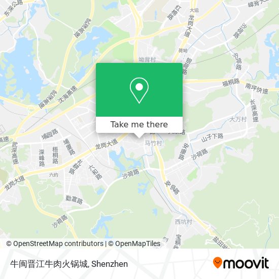 牛闽晋江牛肉火锅城 map