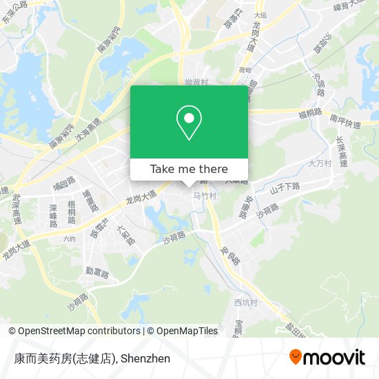 康而美药房(志健店) map