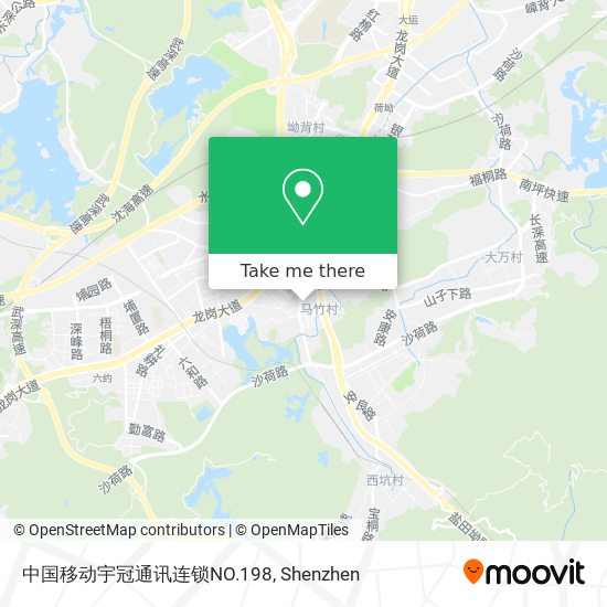 中国移动宇冠通讯连锁NO.198 map
