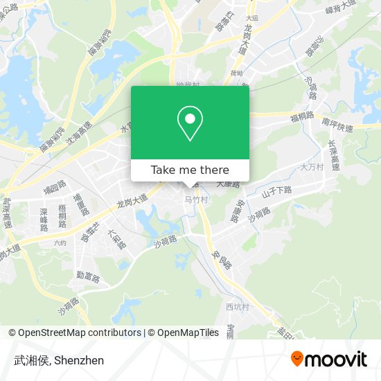 武湘侯 map