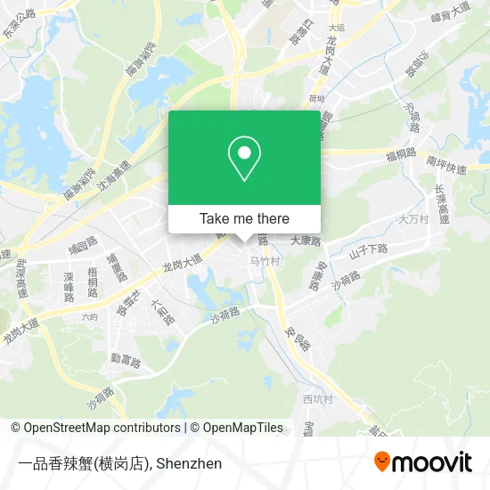 一品香辣蟹(横岗店) map