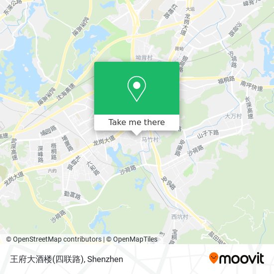 王府大酒楼(四联路) map