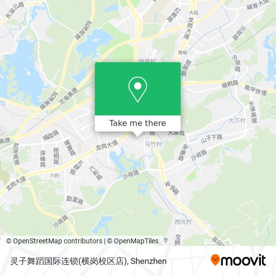 灵子舞蹈国际连锁(横岗校区店) map