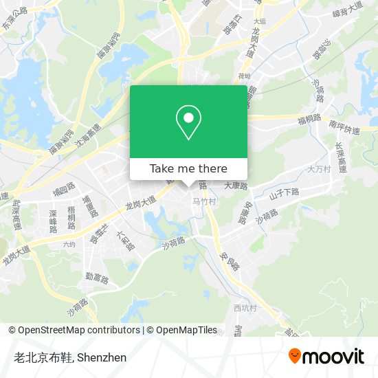 老北京布鞋 map