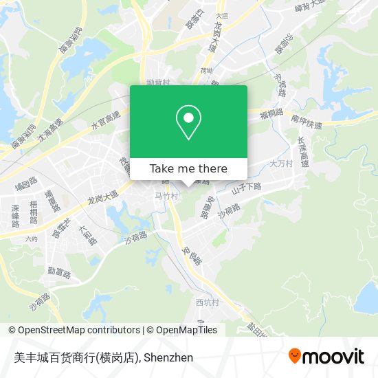 美丰城百货商行(横岗店) map