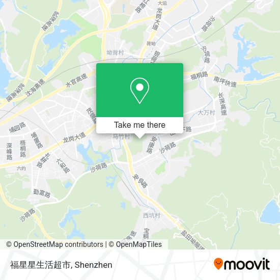 福星星生活超市 map