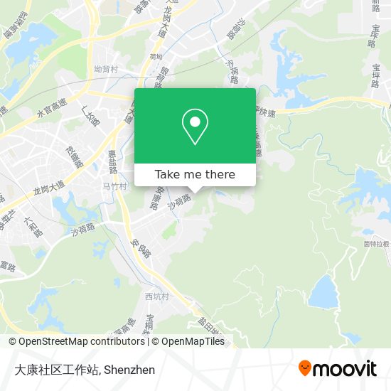 大康社区工作站 map