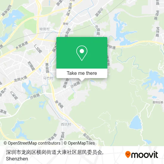 深圳市龙岗区横岗街道大康社区居民委员会 map