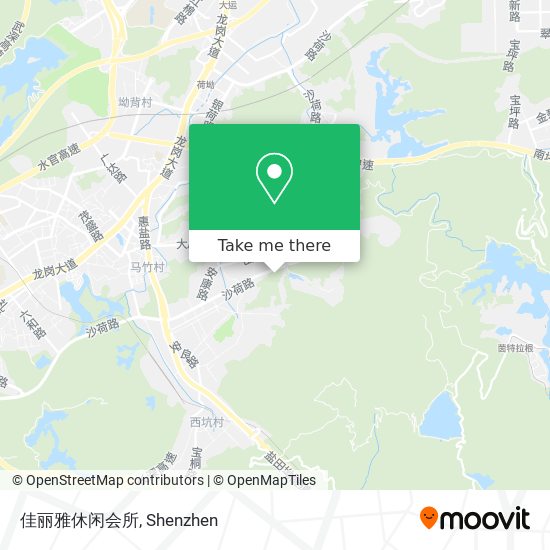 佳丽雅休闲会所 map