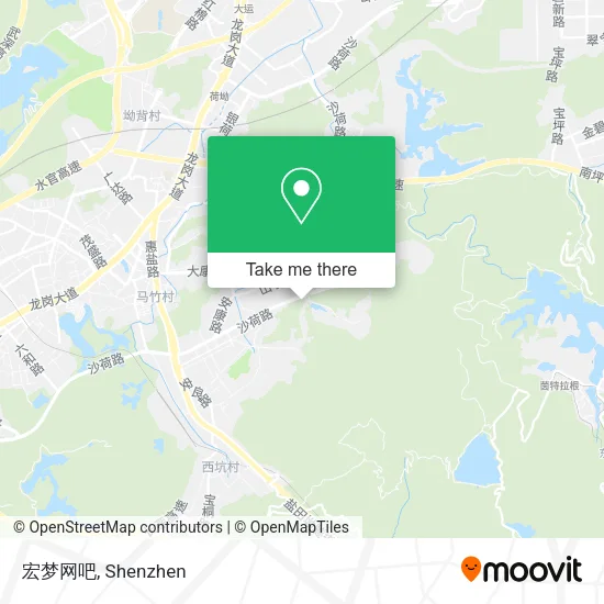 宏梦网吧 map