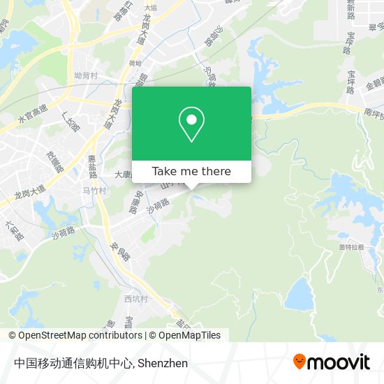 中国移动通信购机中心 map