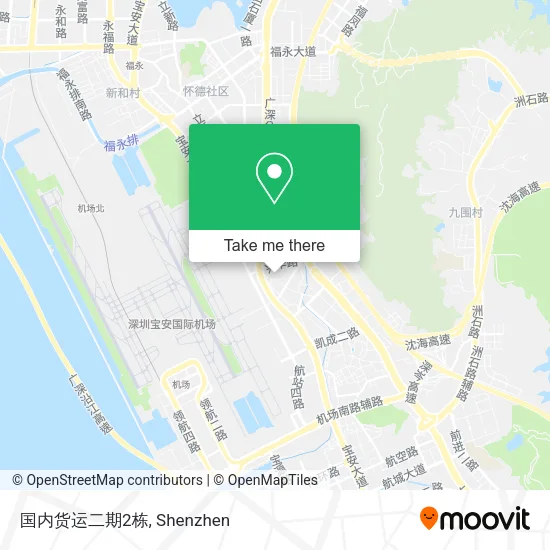 国内货运二期2栋 map