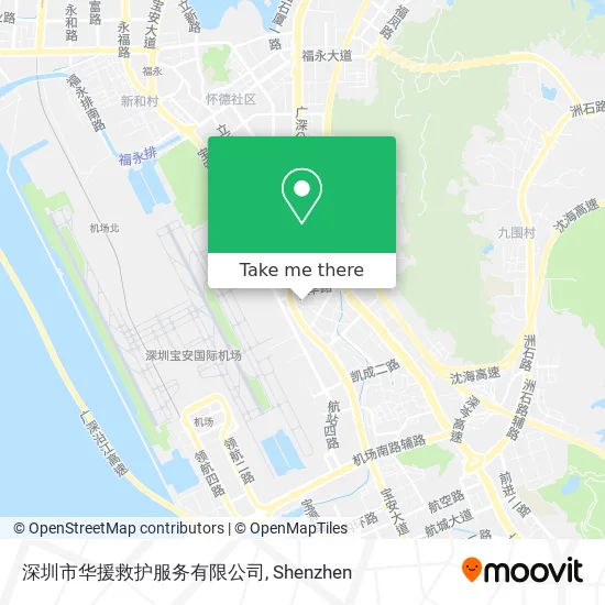 深圳市华援救护服务有限公司 map