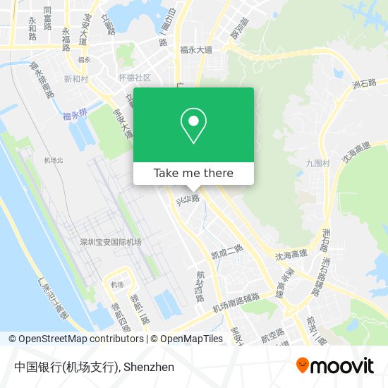 中国银行(机场支行) map