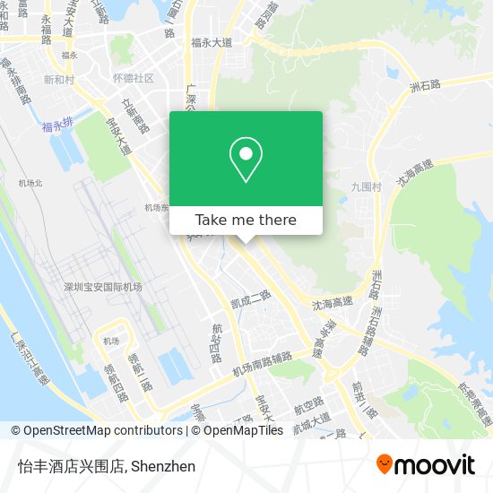 怡丰酒店兴围店 map