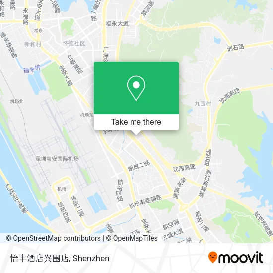 怡丰酒店兴围店 map