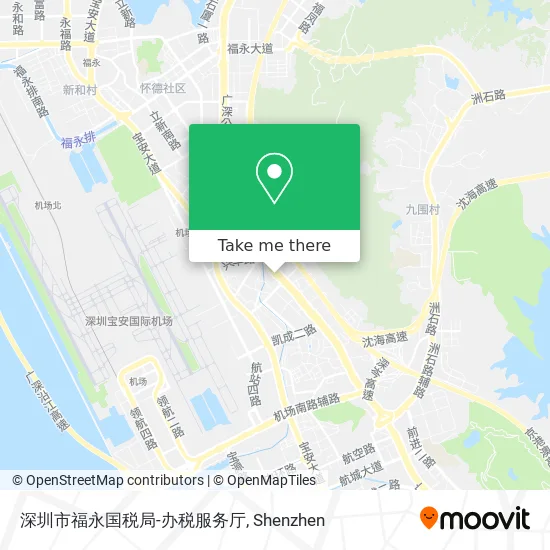 深圳市福永国税局-办税服务厅 map
