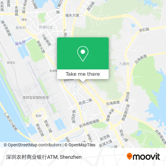 深圳农村商业银行ATM map