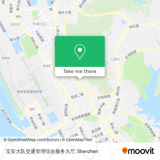 宝安大队交通管理综合服务大厅 map