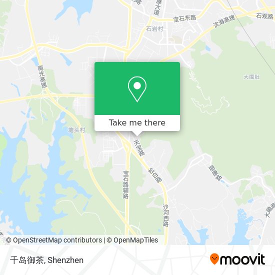 千岛御茶 map