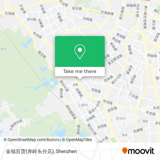 金福百货(赤岭头分店) map