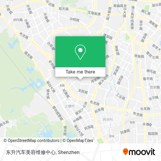 东升汽车美容维修中心 map