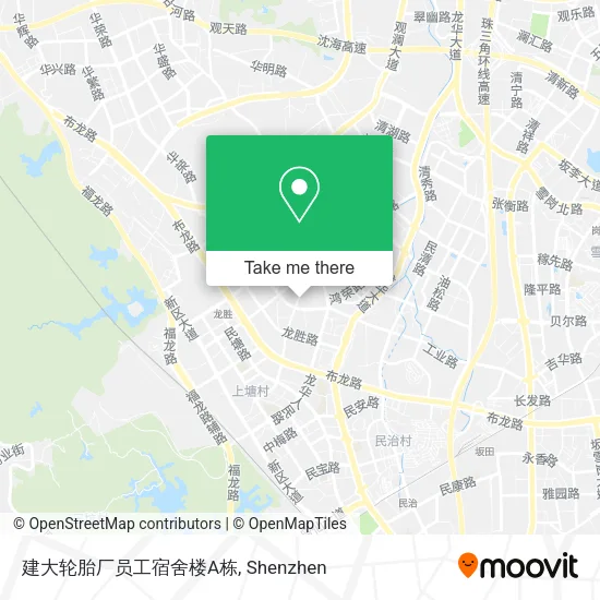 建大轮胎厂员工宿舍楼A栋 map