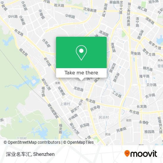 深业名车汇 map