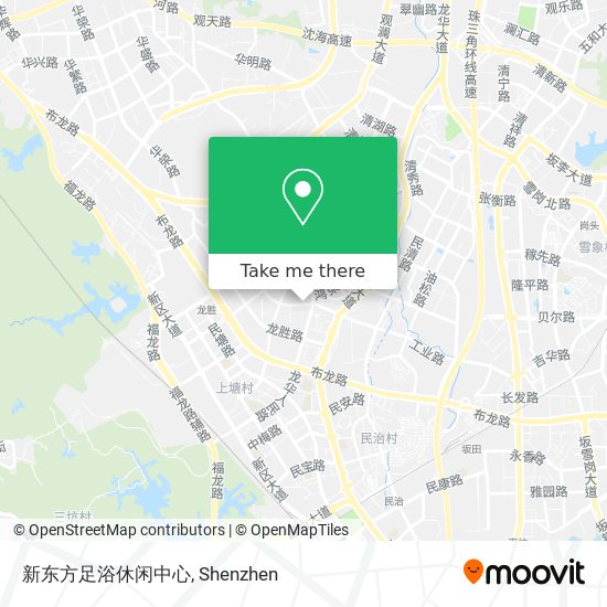 新东方足浴休闲中心 map