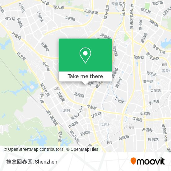 推拿回春园 map