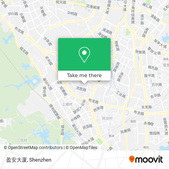 盈安大厦 map
