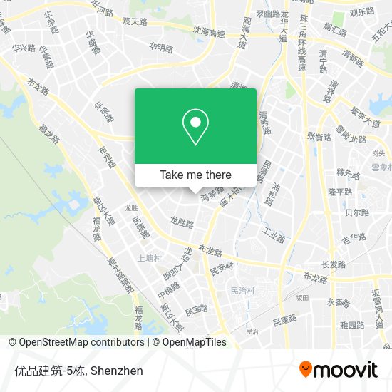 优品建筑-5栋 map