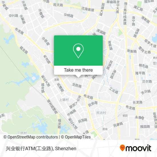 兴业银行ATM(工业路) map