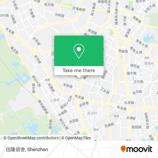 信隆宿舍 map