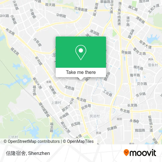 信隆宿舍 map