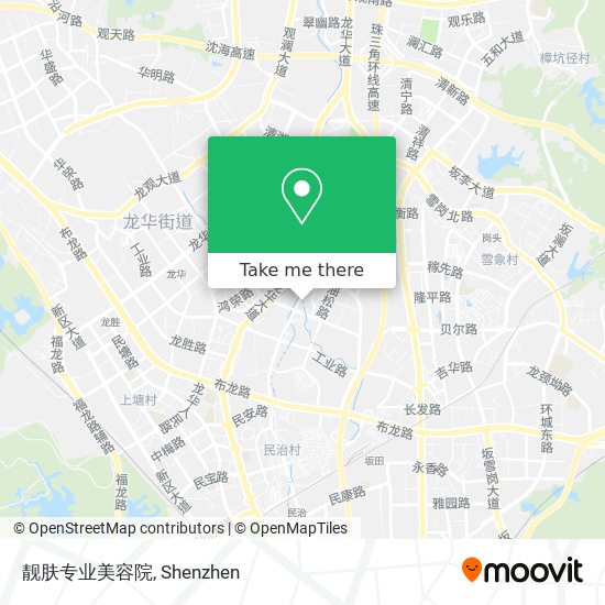 靓肤专业美容院 map