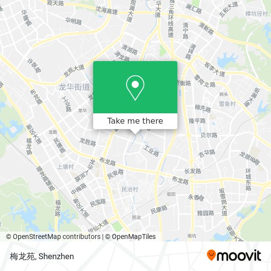 梅龙苑 map