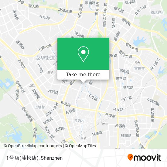 1号店(油松店) map
