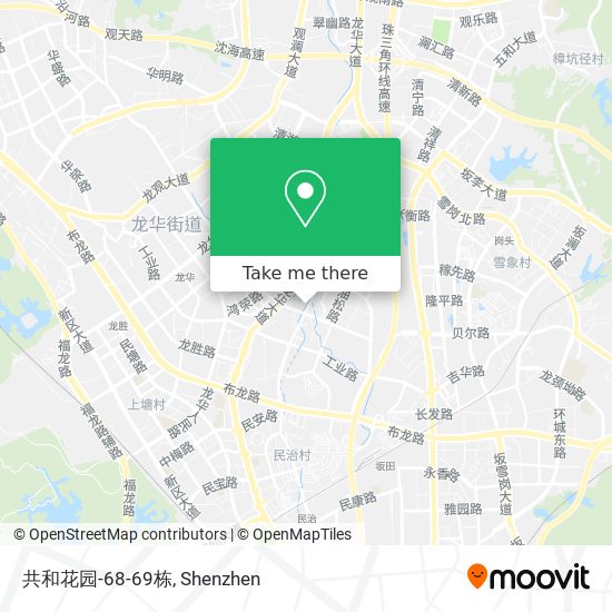 共和花园-68-69栋 map