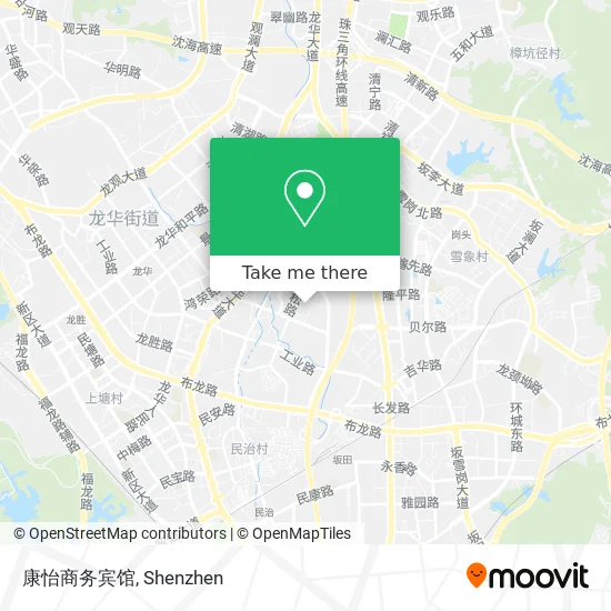 康怡商务宾馆 map