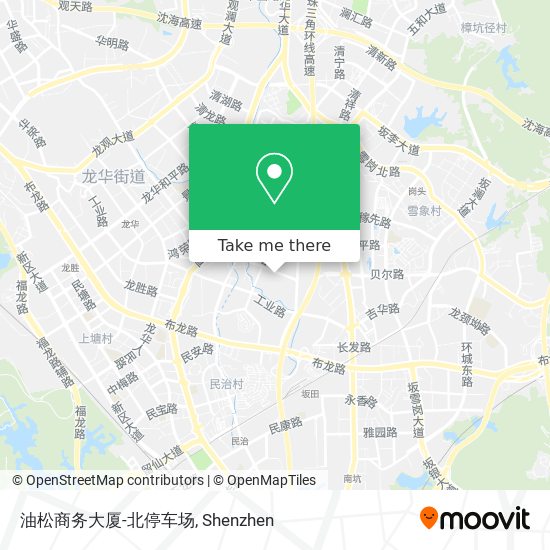 油松商务大厦-北停车场 map