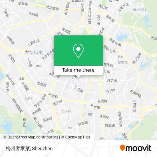 梅州客家菜 map