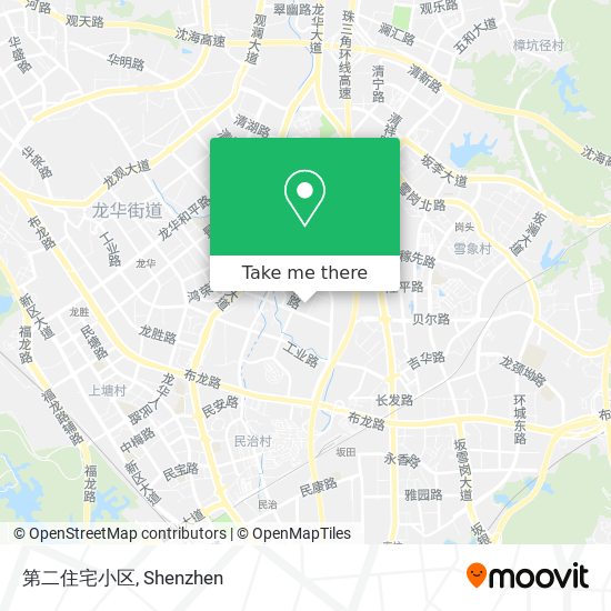第二住宅小区 map